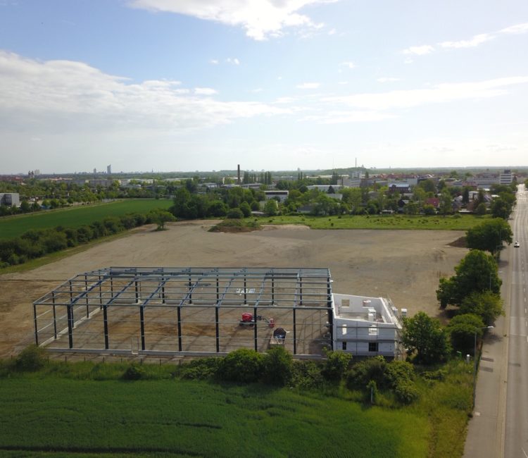 Neubau des Logistikzentrums