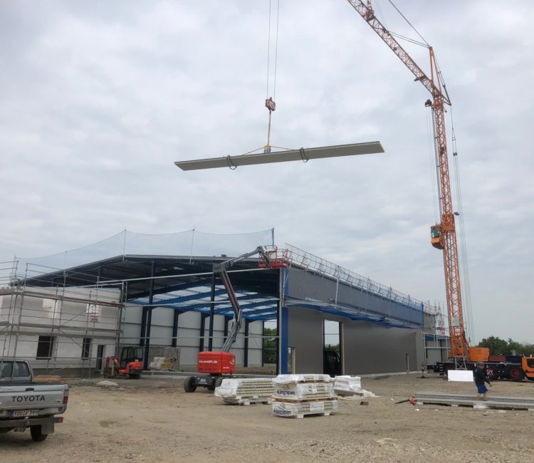 Neubau des Logistikzentrums
